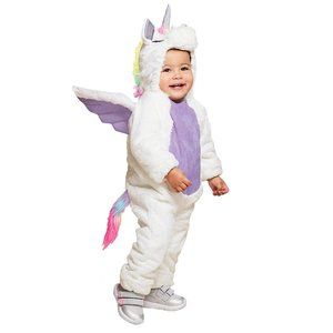 Baby Plush Unicorn Halloween Costume 0-6m NWT